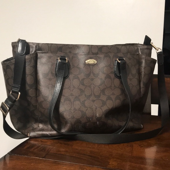 Coach diaper bag